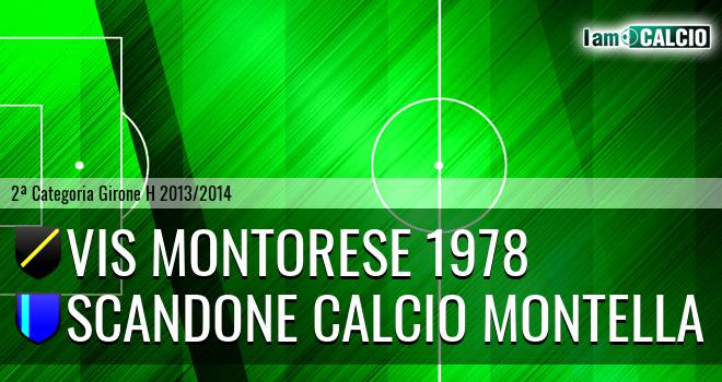 Vis Montorese 1978 - Scandone Calcio Montella