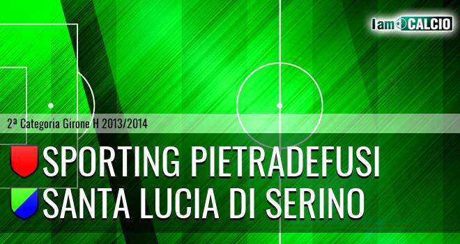 Sporting Pietradefusi - Santa Lucia di Serino