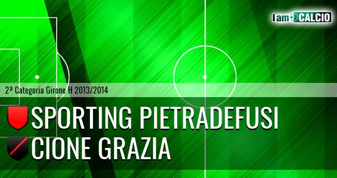 Sporting Pietradefusi - Cione Grazia