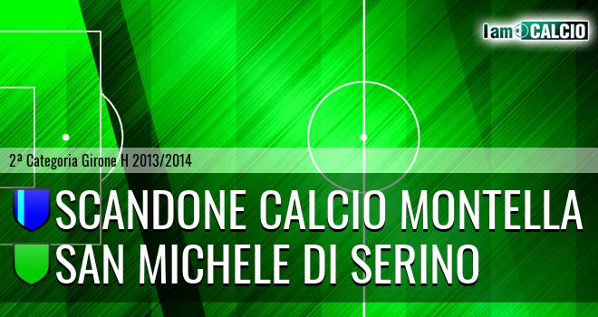 Scandone Calcio Montella - San Michele di Serino