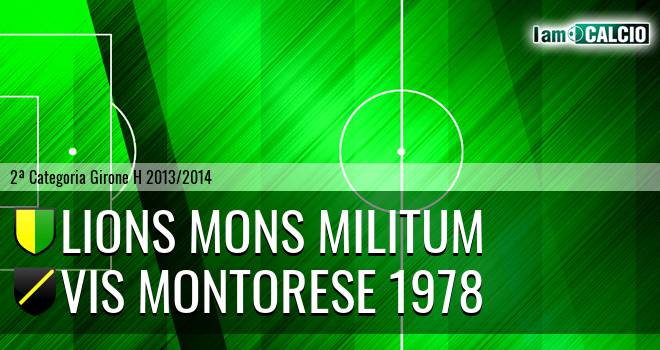 Lions Mons Militum - Vis Montorese 1978