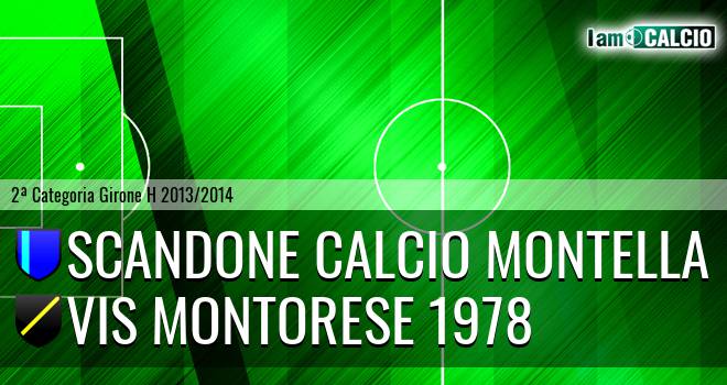 Scandone Calcio Montella - Vis Montorese 1978