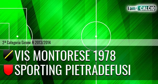 Vis Montorese 1978 - Sporting Pietradefusi