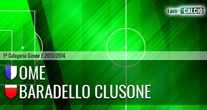 Ome - Baradello Clusone