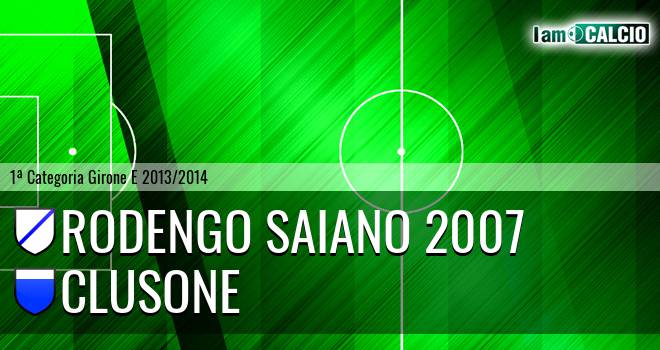 Rodengo Saiano 2007 - Clusone