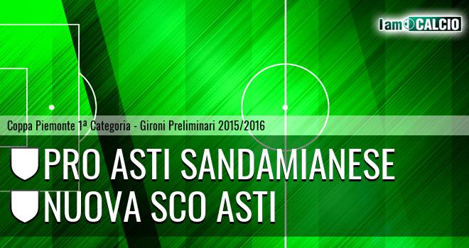 Pro Asti Sandamianese - Nuova Sco Asti