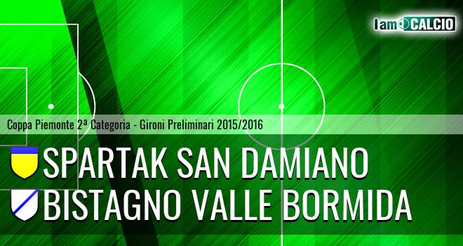 Spartak San Damiano - Bistagno Valle Bormida