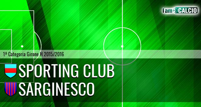 Sporting club - Sarginesco