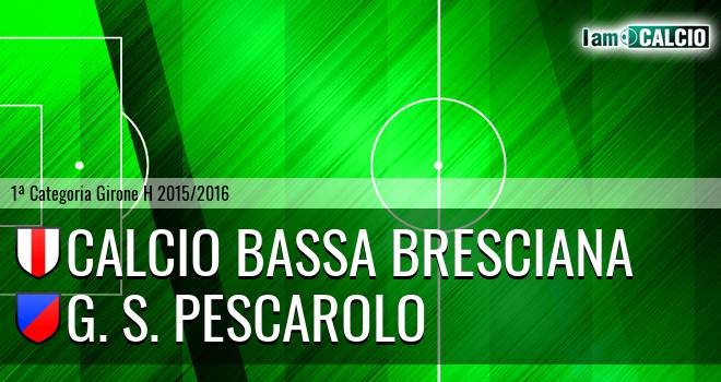 Calcio Bassa Bresciana - G. S. Pescarolo