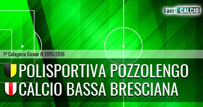 Polisportiva Pozzolengo - Calcio Bassa Bresciana