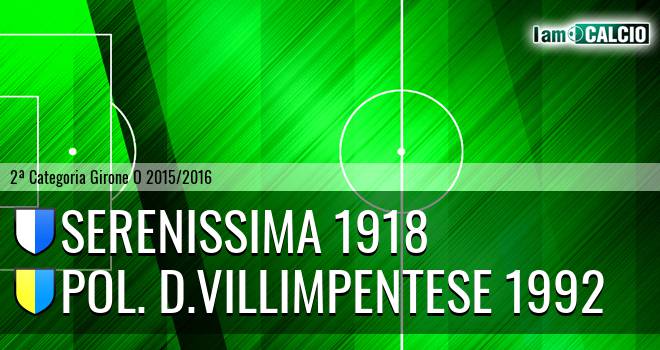 Serenissima 1918 - Pol. D.Villimpentese 1992