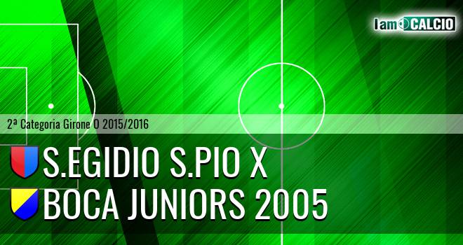 S.Egidio S.Pio X - Boca Juniors 2005