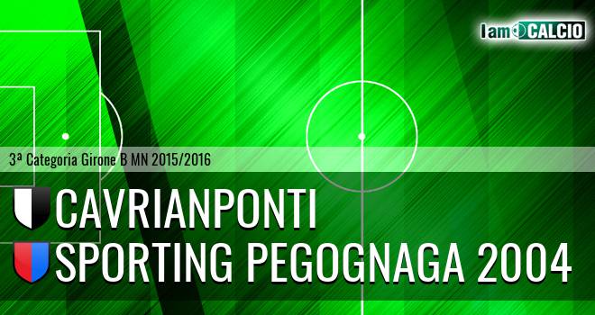 Cavrianponti - Sporting Pegognaga 2004