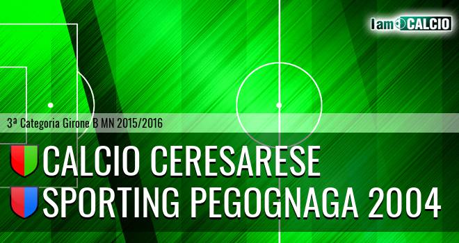 Calcio Ceresarese - Sporting Pegognaga 2004