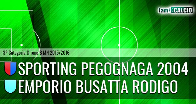 Sporting Pegognaga 2004 - Emporio Busatta Rodigo