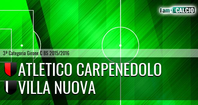 Atletico Carpenedolo - Villa Nuova