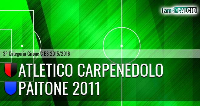 Atletico Carpenedolo - Paitone 2011