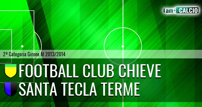 Football Club Chieve - Santa Tecla Calcio 2019