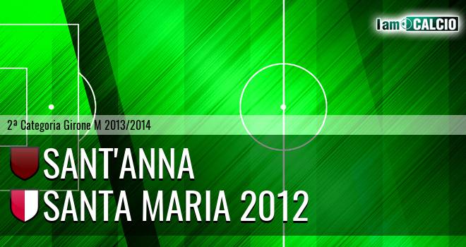 Sant'Anna - Santa Maria 2012