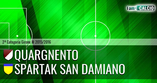 Quargnento - Spartak San Damiano