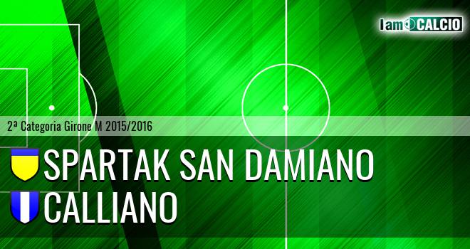 Spartak San Damiano - Calliano