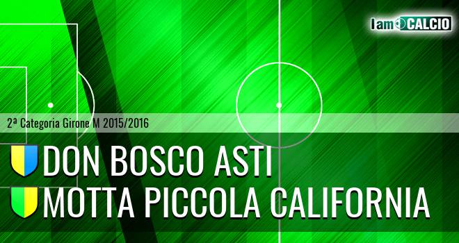 Don Bosco Asti - Motta Piccola California