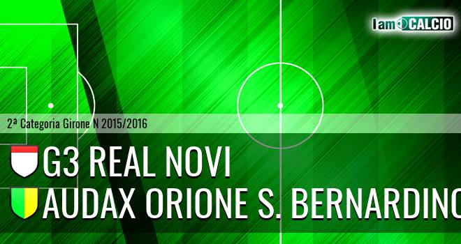 G3 Real Novi - Audax Orione S. Bernardino