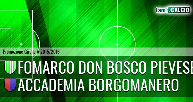 Fomarco Don Bosco Pievese - Accademia Borgomanero