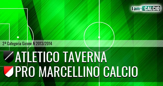 Atletico Taverna - Pro Marcellino Calcio