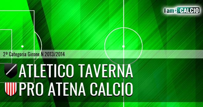 Atletico Taverna - Pro Atena Calcio