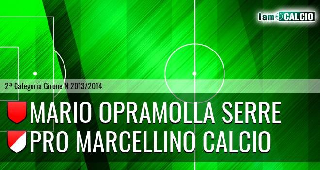 Mario Opramolla Serre - Pro Marcellino Calcio