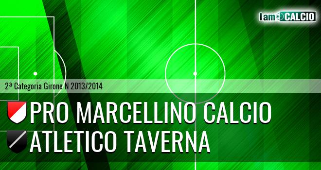 Pro Marcellino Calcio - Atletico Taverna