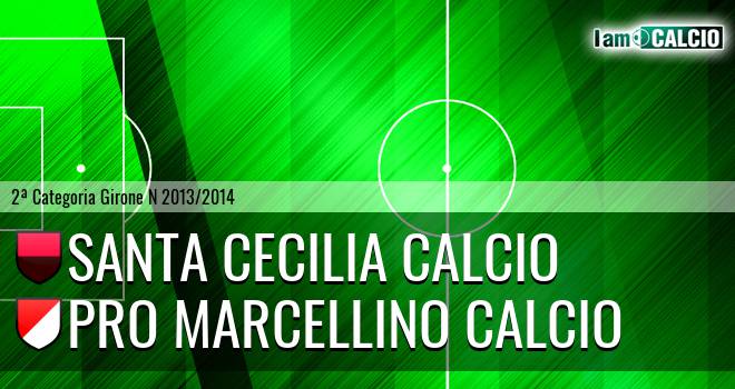 Santa Cecilia Calcio - Pro Marcellino Calcio