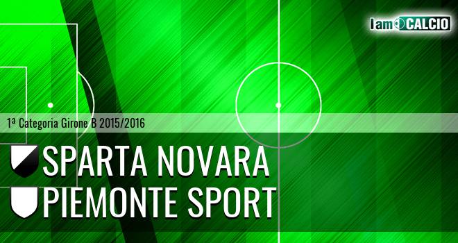 Sparta Novara - Piemonte Sport