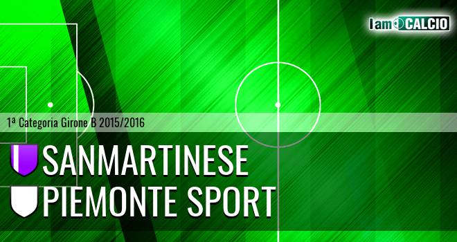 Sanmartinese - Piemonte Sport