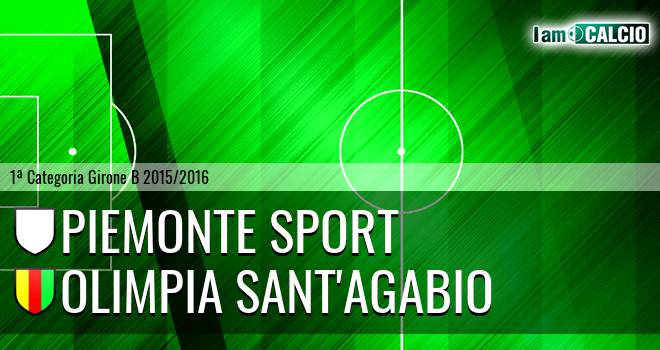 Piemonte Sport - Olimpia Sant'Agabio