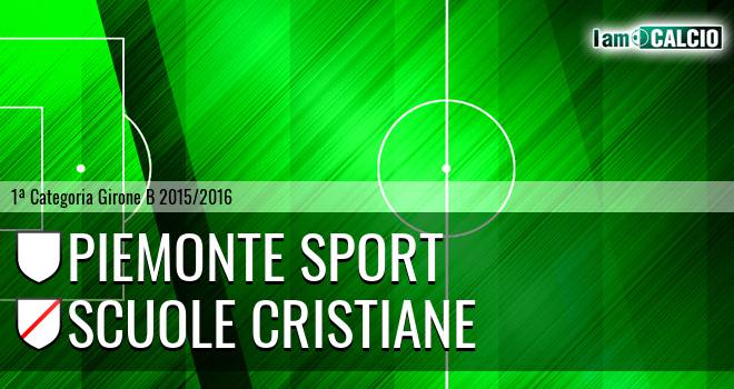 Piemonte Sport - Scuole Cristiane