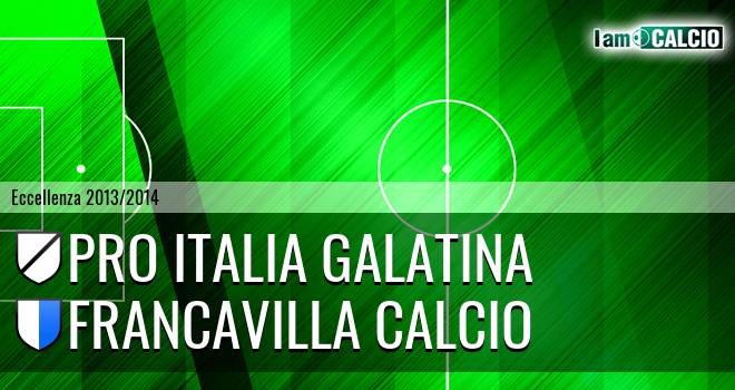 Pro Italia Galatina - Francavilla Calcio