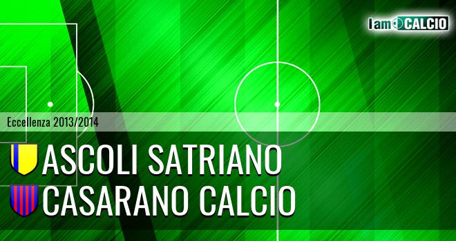 Ascoli Satriano - Casarano Calcio