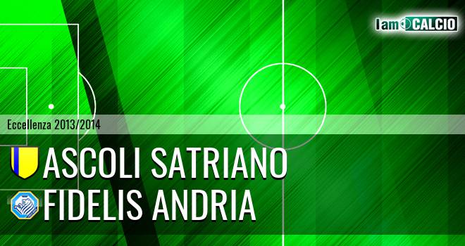 Ascoli Satriano - Fidelis Andria