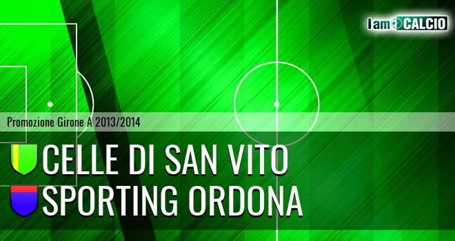 Celle Di San Vito - Sporting Ordona