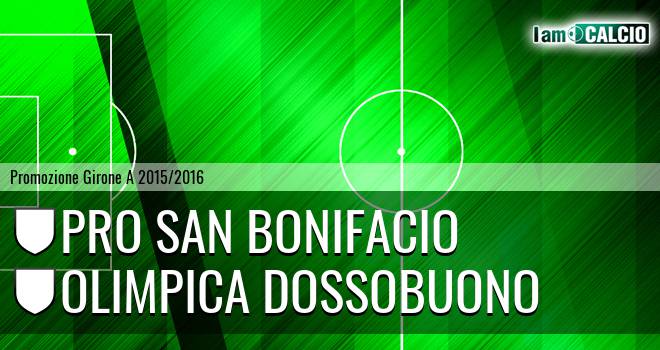 Pro San Bonifacio - Olimpica Dossobuono