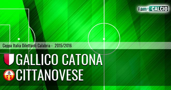 Gallico Catona - Cittanova Calcio