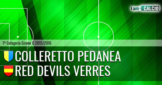 Colleretto Pedanea - Red Devils Verres