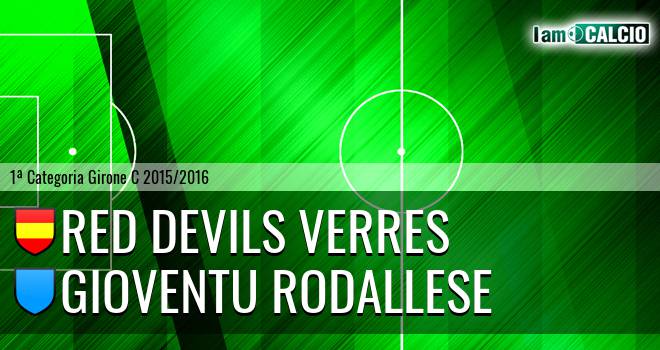 Red Devils Verres - Gioventu Rodallese