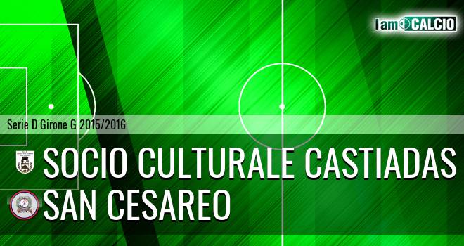 Castiadas Calcio - San Cesareo