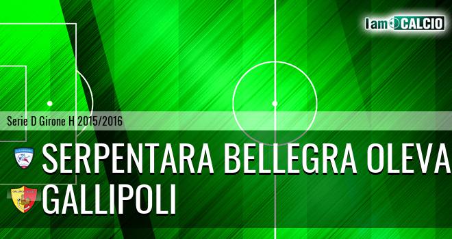 Serpentara Bellegra Olevano - Gallipoli Football 1909