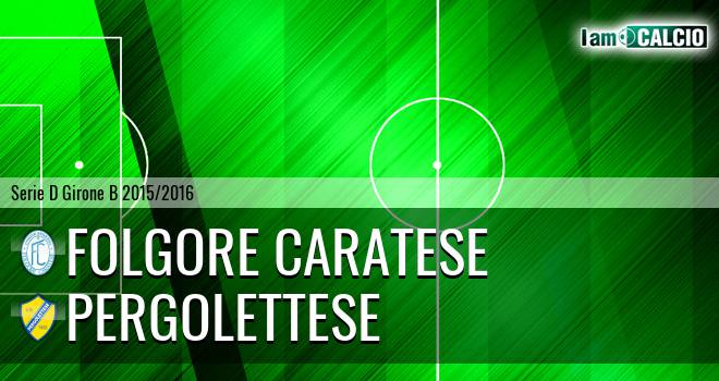 Folgore Caratese - Pergolettese