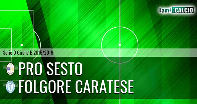 Pro Sesto - Folgore Caratese