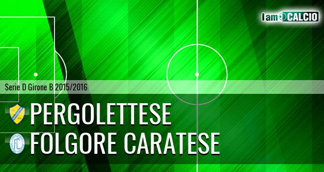 Pergolettese - Folgore Caratese